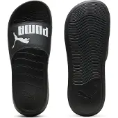 Puma Pantolette 'Popcat 20' svart / vit