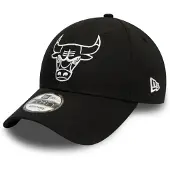 New Era Keps - 940 - Chicago Bulls - Svart - - 56-63 cm - Keps