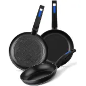 BRA Monix Berasategui 18/22/26 Cm Stekpanne Set 3 Enheter