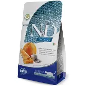 Farmina N&amp;D Ocean cat adult sill pumpa och orange 300 g sill, pumpa och orange för katter