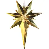 Star Trading Julstjärna hängande (metall) 35cm | Betlehem mässing []