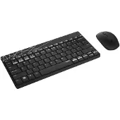 Rapoo 8000M Tangentbord, mus-set Sladdlös, Bluetooth Ergonomisk Tyska, QWERTZ Svart