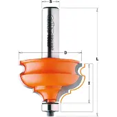 Cmt Profilfräs ; S=1/2''; D=47,5 mm