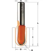 Cmt Hålkärlsfräs ; S=1/4''; D=19 mm