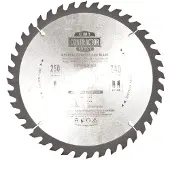 Cmt Sågklinga för trä Contractor; 250x2,6x30; Z40; 10°