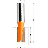 Cmt Rak notfräs ; S=1/4''; D=3 mm
