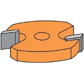 Cmt Routerbit tillbehör 822.009.11; D=31,8 mm