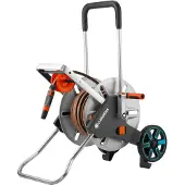 Gardena 18517-20 Schlauchwagen CleverRoll M Easy Set Slangvagn 13 mm 20 m 1/2 tum 1 st Turkos, Orange, Grå