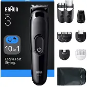 Braun AIO3560, Svart, 0,5 mm, 2,1 cm, Batteri, 50 min, Inbyggt batteri