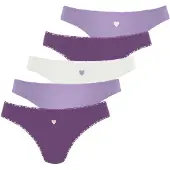 LASCANA String lila / syrén / vit