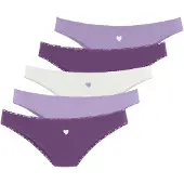 LASCANA Trosa lila / lavendel / vit