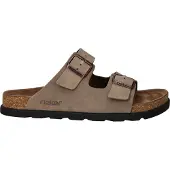 Rieker Pantolette mörkbeige