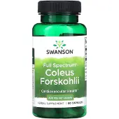 Swanson Health , Full Spectrum Coleus Forskohlii, 400 mg, 60 Capslar