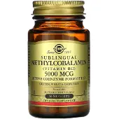 Solgar Metylkobalamin (Vitamin B12), 5000 mcg, 30 nuggets