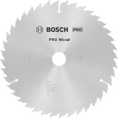 Bosch Op Wo B 254x30-40d Cirkelklinga För Trä