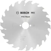 Bosch Accesorios Optiline 216x30x2.6/1.6x22t Cirkelklinga För Trä