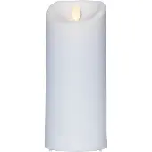 Star Trading LED Blockljus inom-/utomhus M-Twinkle Vit 17,5cm