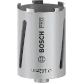 Bosch 2608587327 2608587327 Torrborrkrona 102 mm diamant-försedd 1 st