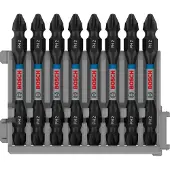 Bosch 2608522337 Dubbelklinga-set 8 delar Ytter-sexkantig Dubbelklinga