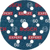 Bosch Accesorios Expert O780 G60 Sandpapper 125 Mm 50 Enheter