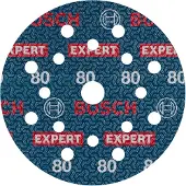 Bosch Accesorios Expert O780 G80 Sandpapper 125 Mm 50 Enheter
