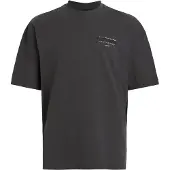 AllSaints T-shirt 'REDACT' svart / vit