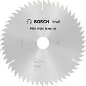 Bosch Powertools Multi Material 2608640511 Hårdmetall cirkelsågklinga 210 x 30 x 2.4 mm Antal tänder (per tum): 54 1 st