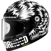 Shoei Glamster 06 Neighborhood X Death Spray Custom Hjälm