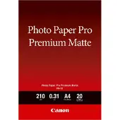 Canon A4 210g PM-101 fotopapper | Premium Matte | 20 ark