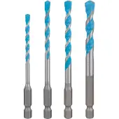 Bosch Accesorios Expert Väggborr Hex-9 4-8 Mm 4 Enheter