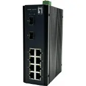 LevelOne Switch 10x GE IGU-1071 8x 1GbE,2x 2.5GbE SFP sw