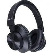 Gembird Maxxter Bluetooth-hörlurar med mikrofon / trådlöst stereoheadset / svarta hörlurar med 5 timmars speltid