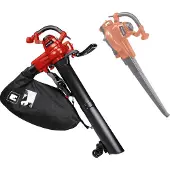 Einhell GC-EL 3000 E, Handhållen lövblås, 300 km/t, 840 m³/h, 45 l, 15:1, Svart, Röd