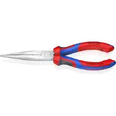 Knipex 26 15 200 Verkstad Flat rundtång Rak Krom-vanadium elektriskt stål 200 mm