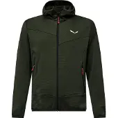 Salewa Puez Altavia Polarlite Fleecejacka Med Huva
