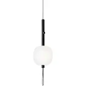 Kdln Glas pendellampa Motus, dimbar, Svart, Vardagsrum / matsal, Glas, Design, Pendellampa