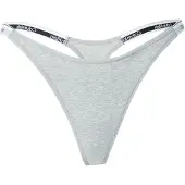 Calvin Klein Underwear String grå / svart / vit