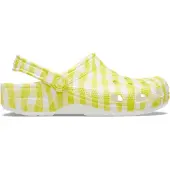 Crocs Träskor Classic Gingham Clog kvinnor - Vit - 37 / 38