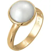 Nenalina Ring guld / pärlvit