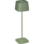 Konstsmide 7814-630 Capri LED-batteribordslampa Gröngrå