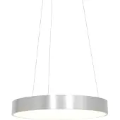 Steinhauer Pendellampa Ringlede, dimbar, Aluminium / grå / zink, Vardagsrum / matsal, Metall, Modern