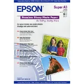 Epson Premium - Blank - Super A3/B (330 x 483 mm) - 255 g/m² - 20 ark fotopapper - för SureColor SC-P700, P7500, P900, P9500, T2100, T3100, T3400, T3405, T5100, T5400, T5405