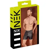 NEK - herrshorts - förlängd modell - metallspänne - svart - M
