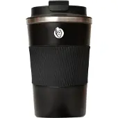 Kaffekapslen | Termosmugg i rostfritt stål - Med silikongrepp - 350 ml.