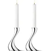 Georg Jensen Cobra Small ljusstakar 2-pack 3586694
