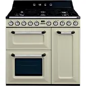 Smeg Tr93 90 Cm Gasspis Med Ugn 6 Brännare