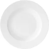 Lyngby Porcelæn Rhombe Soup Plate-23 Cm Djup Tallrik I Glas
