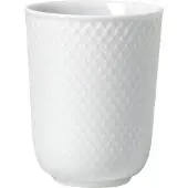 Lyngby Porcelæn Rhombe White Mug-33 Cl Mugg