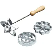Kitchen Craft Home Made Struvjärn - Utstickare Rostfritt Stål