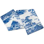 Spode Pimpernel Blue Italian Kökshandduk - Kökshanddukar Bomull Blå